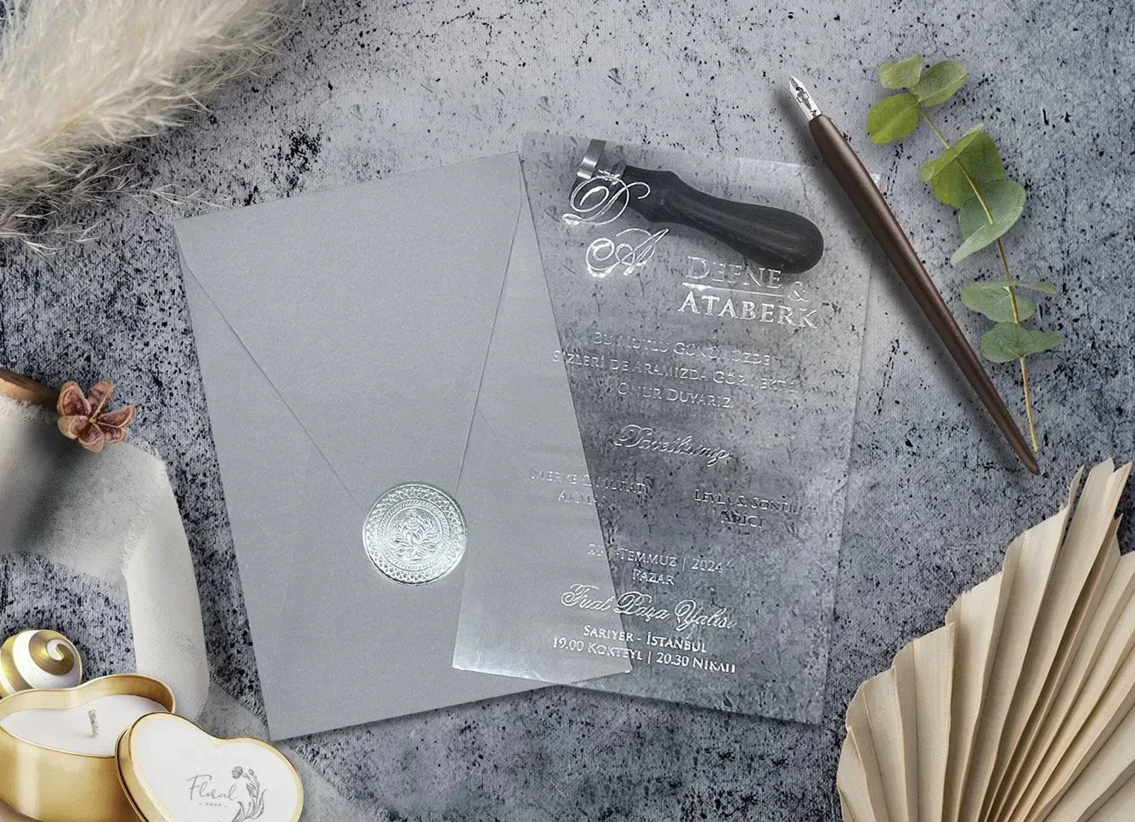 7099 Elegance Yeni Davetiye