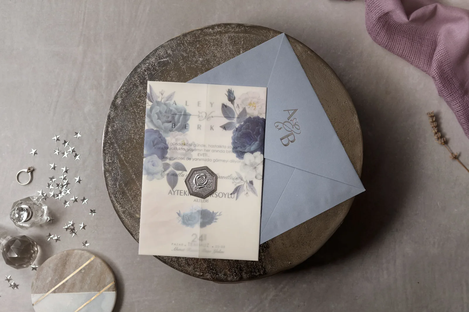 Wedding Davetiye - 8438