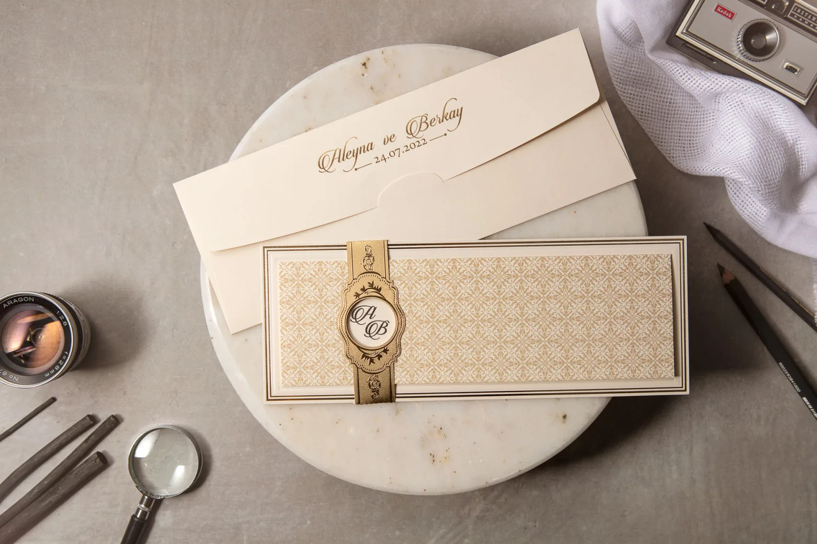 Wedding Davetiye - 8433