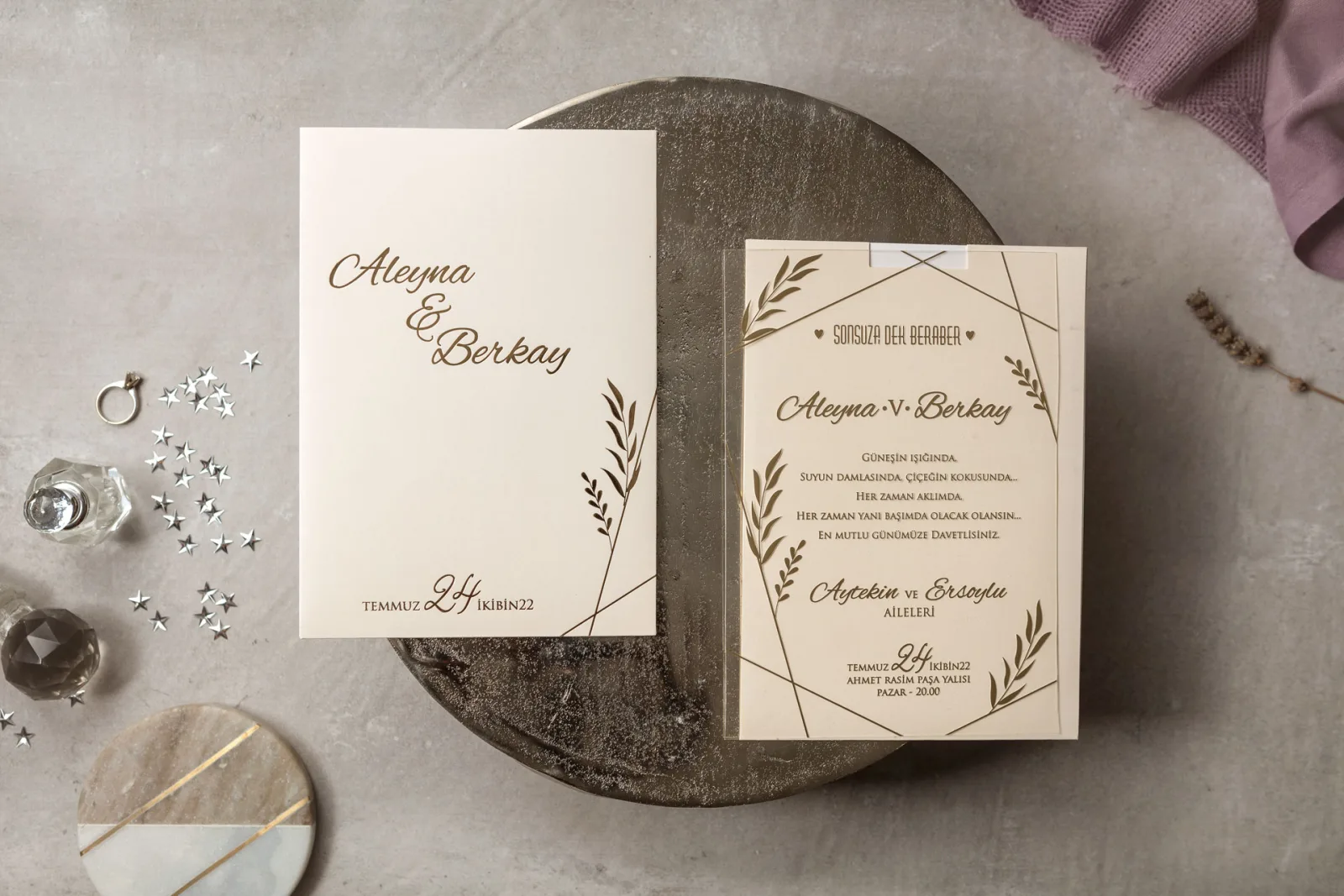 Wedding Davetiye - 8401