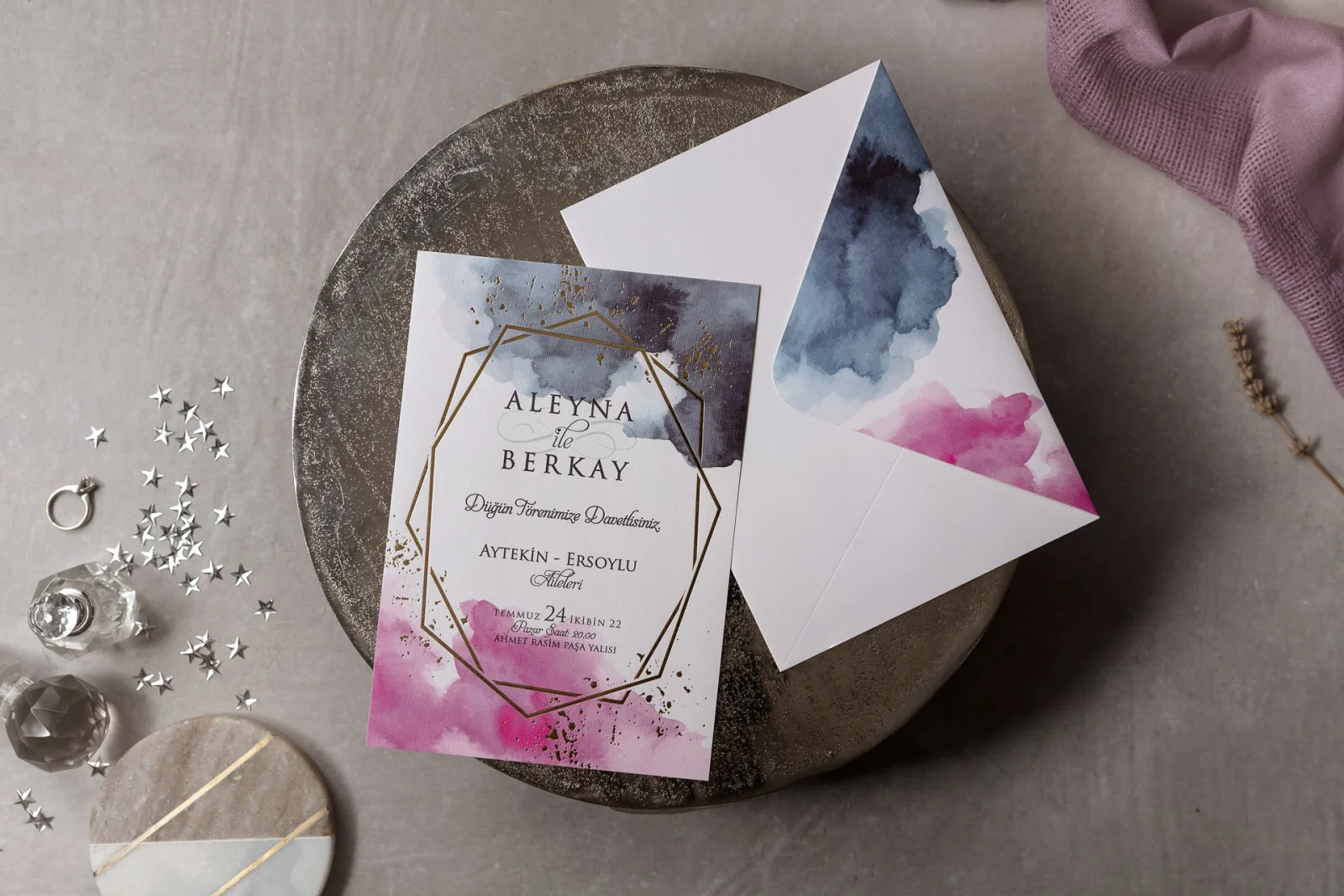 Wedding Davetiye - 8409