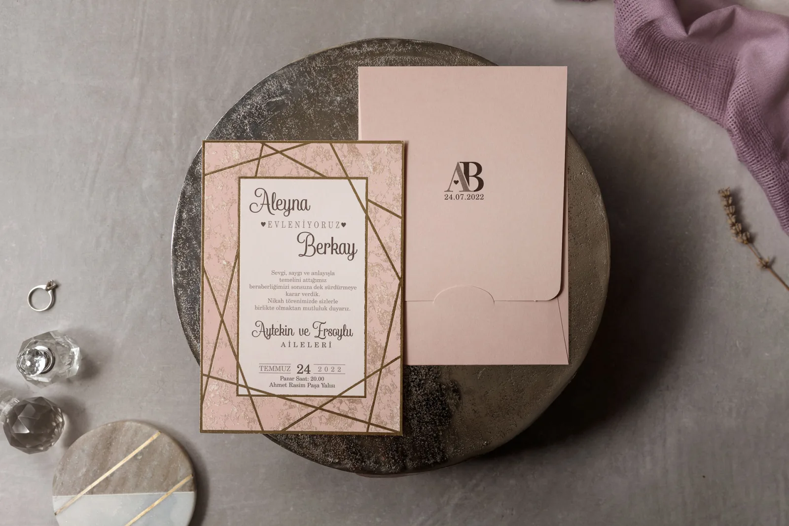 Wedding Davetiye - 8441