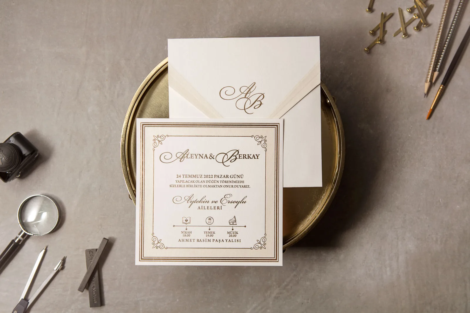 Wedding Davetiye - 8382