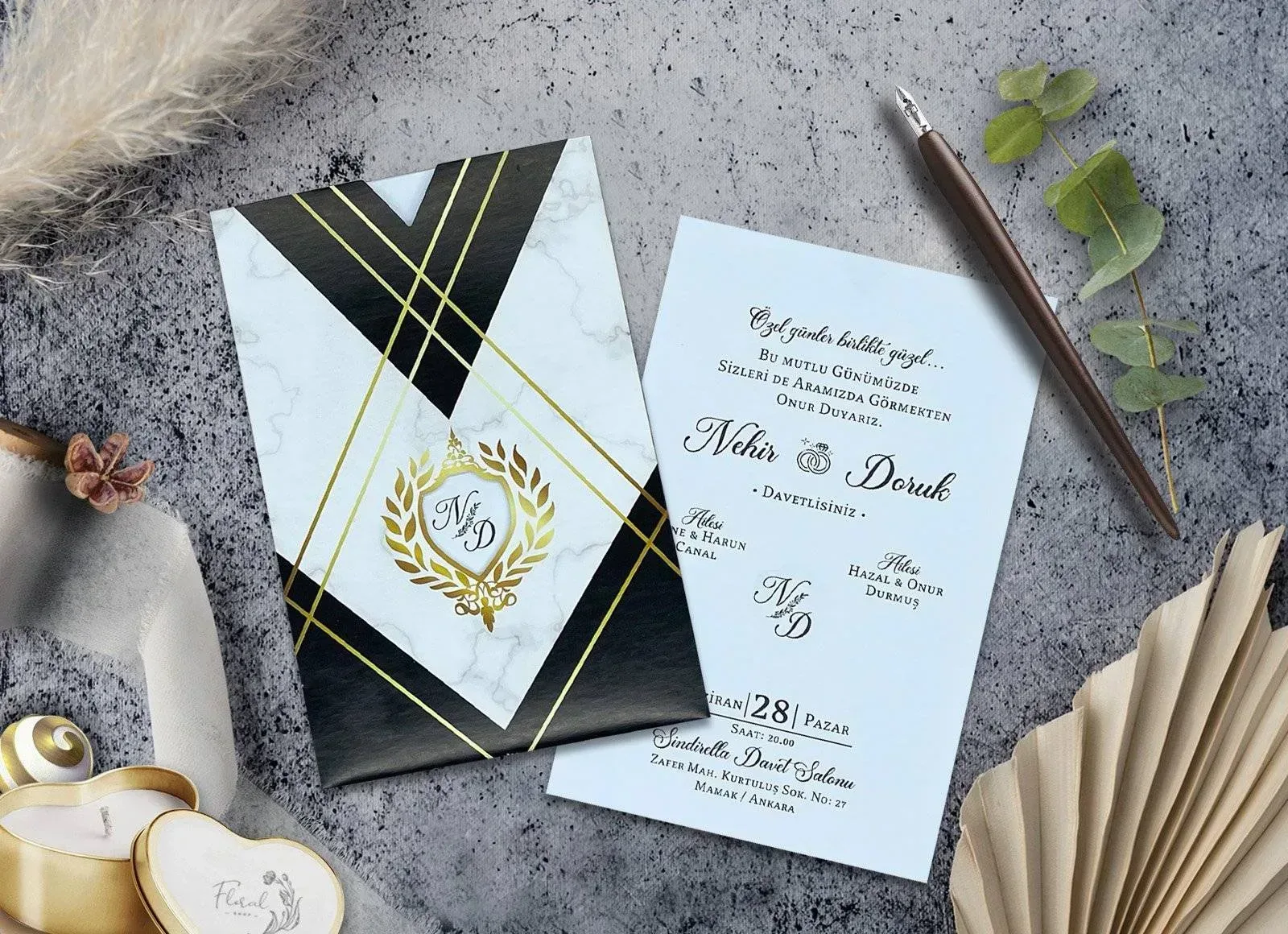 7057 Elegance Yeni Davetiye