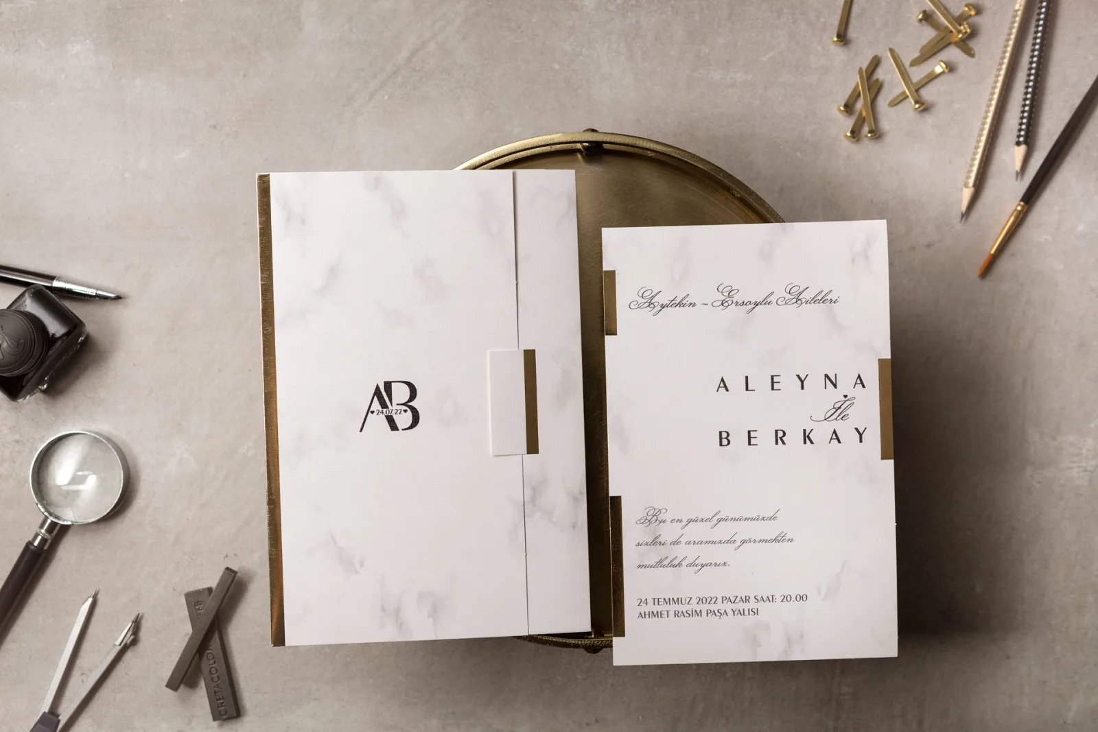 Wedding Davetiye - 8395