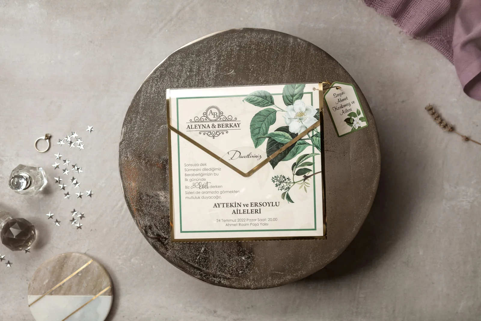 Wedding Davetiye - 8440