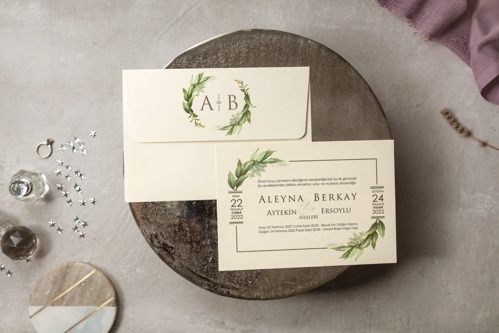 Wedding Davetiye - 8403