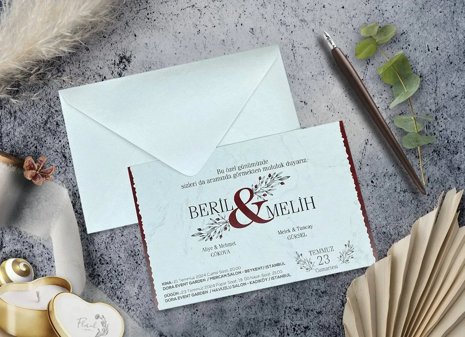 7041 Elegance Yeni Davetiye