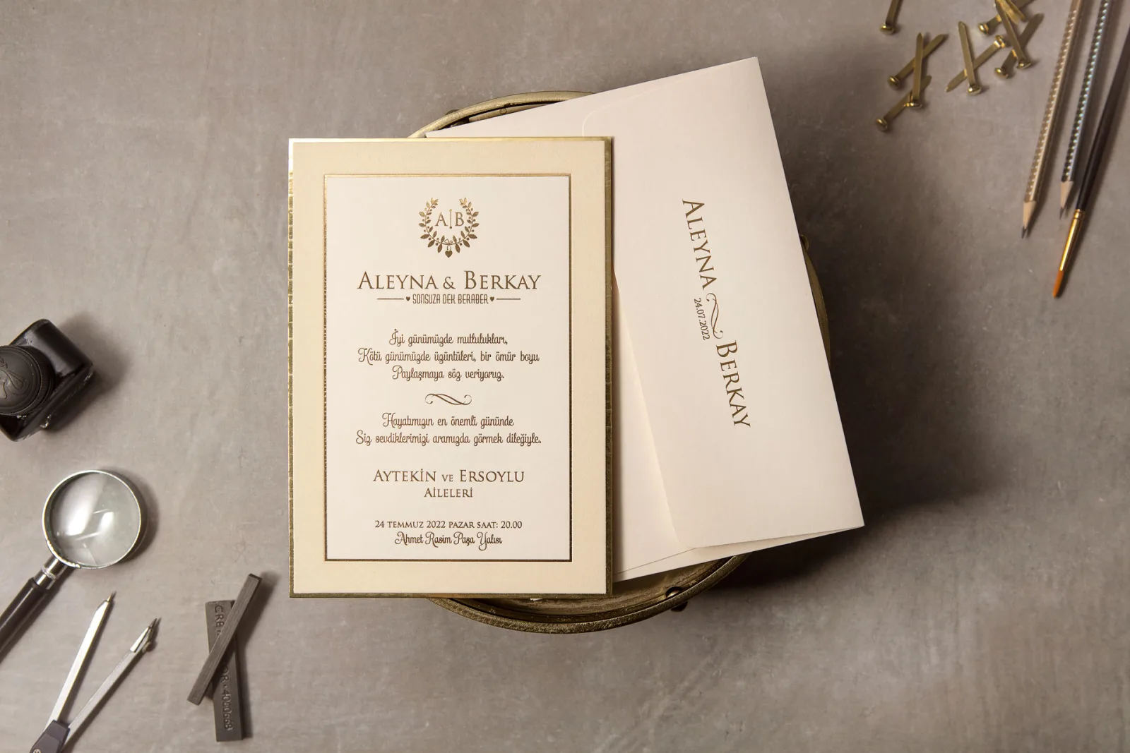 Wedding Davetiye - 8402