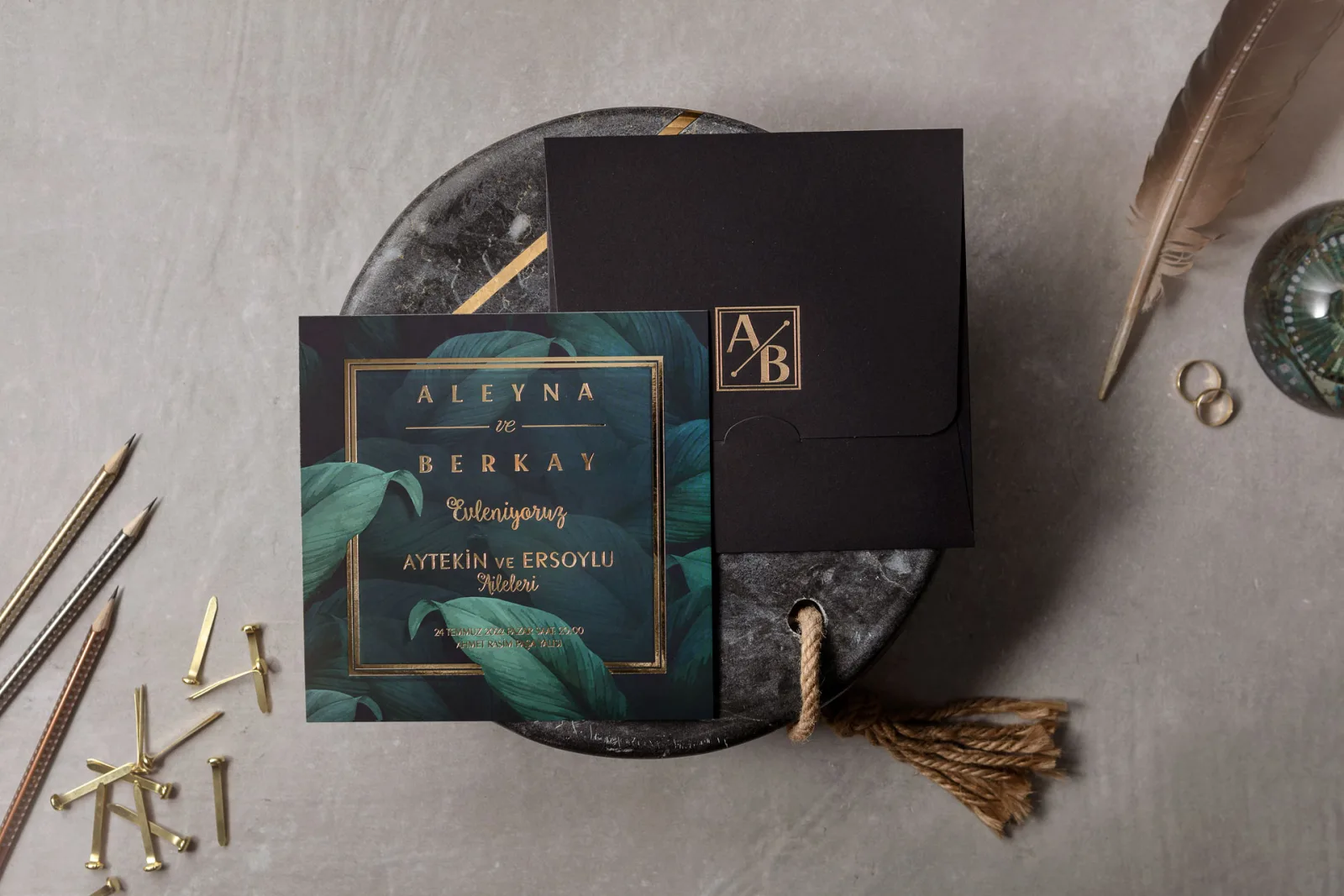 Wedding Davetiye - 8406