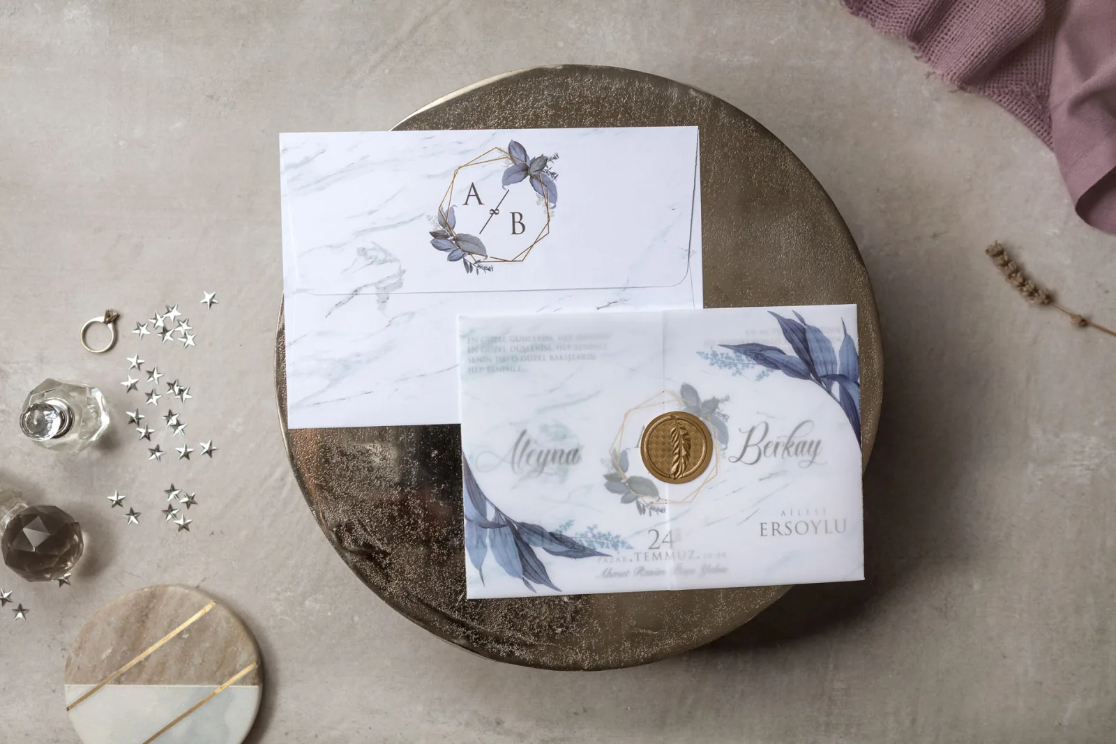 Wedding Davetiye - 8425