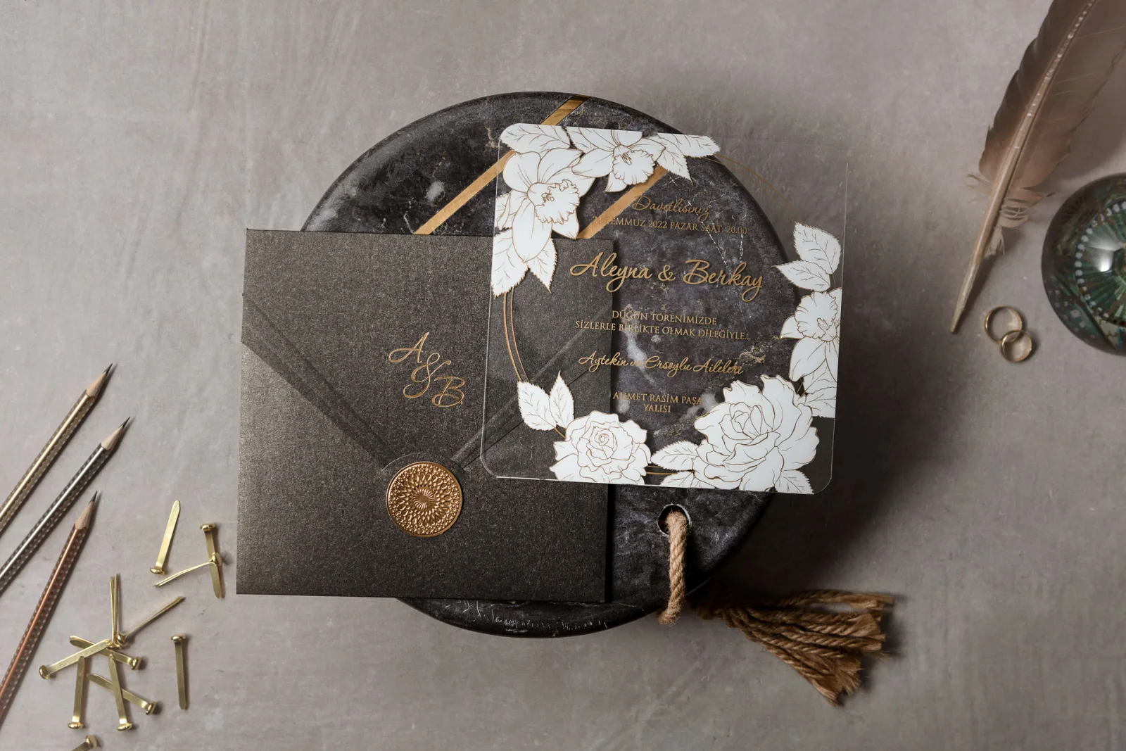 Wedding Davetiye - 8379