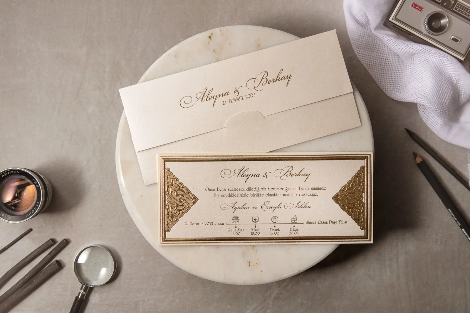 Wedding Davetiye - 8393